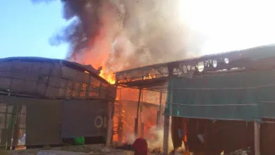 factory destroy badmer rajasthan फैक्टरी में लगी भीषण आग , लाखो का माल जलकर खाक