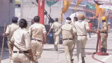 khanda hanuman mandir हनुमान जयंती के जुलूस पर पथराव , 35 से ज्यादा लोग घायल