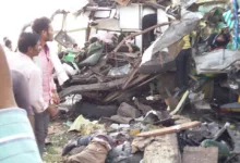 IMG 20150702 WA0008 बस सामने से आ रहे ट्रक में घुसी , 15 की मौत 40 से अधिक गंभीर घायल