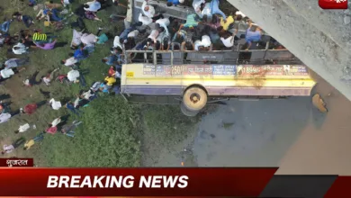 bus acciden22t गुजरात पूर्णा नदी में गिरी बस, 37 लोगों की दर्दनाक मौत