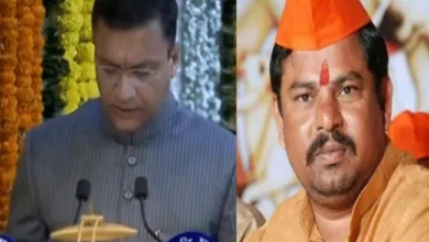 Akbaruddin Owaisi T raja अकबरुद्दीन ओवैसी को प्रोटेम स्पीकर नियुक्त किए जाने पर तेलंगाना बीजेपी की शपथ 'बहिष्कार' की धमकी