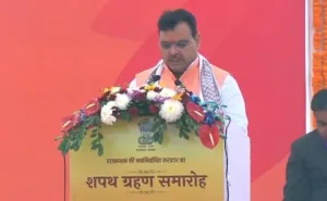 Bhajan Lal Sharma took oath as the Chief Minister of Rajasthan