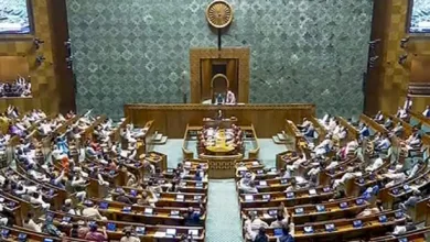 sansad member सदन की कार्यवाही बाधित करने पर कांग्रेस के 5 सांसद लोकसभा से निलंबित