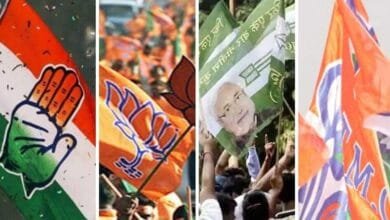 पांच सीटों पर उपचुनाव के नतीजे: TMC ने उड़ाया भाजपा का दम, AAP की नई लहर 3 4-states-election-results-2025