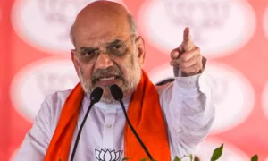 446633 amitshah अमित शाह का कांग्रेस पर प्रहार: "देश के विभाजन के लिए कांग्रेस की तुष्टिकरण की नीति जिम्मेदार"