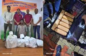 रक्षक या तस्कर? CRPF जवान गांजे के साथ गिरफ्तार 2 CRPF jawan arrested with ganja in Surat