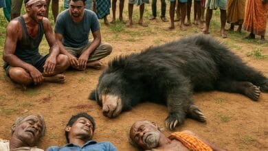 एमपी: सीधी में आदमखोर भालू का खूनी तांडव, हमले में तीन की मौत 10 MP- Bloody rampage of man-eating bear in Sidhi, three killed in bear attack- आदमखोर भालू का खूनी तांडव: सीधी में तीन की मौत, गांव में दहशत