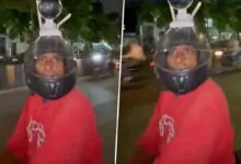 Occupation of house, assault and threat indorer Man roaming around with CCTV installed on his helmet