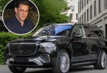 धमकियों के बीच सलमान की नई बुलेटप्रूफ सवारी, 3.90 करोड़ की शाही कार से सड़कों पर उतरे भाईजान 4 Salman's new bulletproof ride amidst threats, Bhaijaan hit the streets in a royal car worth Rs 3.90 crore