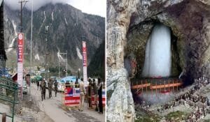 amarnath yatra 1 अमरनाथ यात्रा शुरू, ड्रोन, फेस रिकग्निशन कैमरे और नो-फ्लाई जोन में बदला पूरा रूट