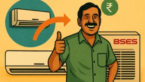 भीषण गर्मी में राहत की सौगात, 5-स्टार होम अप्लायंसेज पर 89% तक की छूट 2 bses discount on ac and fan delhi भीषण गर्मी में राहत की सौगात, 5-स्टार होम अप्लायंसेज पर 89% तक की छूट
