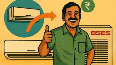 भीषण गर्मी में राहत की सौगात, 5-स्टार होम अप्लायंसेज पर 89% तक की छूट 18 bses discount on ac and fan delhi भीषण गर्मी में राहत की सौगात, 5-स्टार होम अप्लायंसेज पर 89% तक की छूट